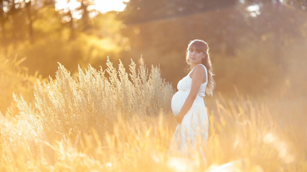 Sunset Maternity photography Calgary
