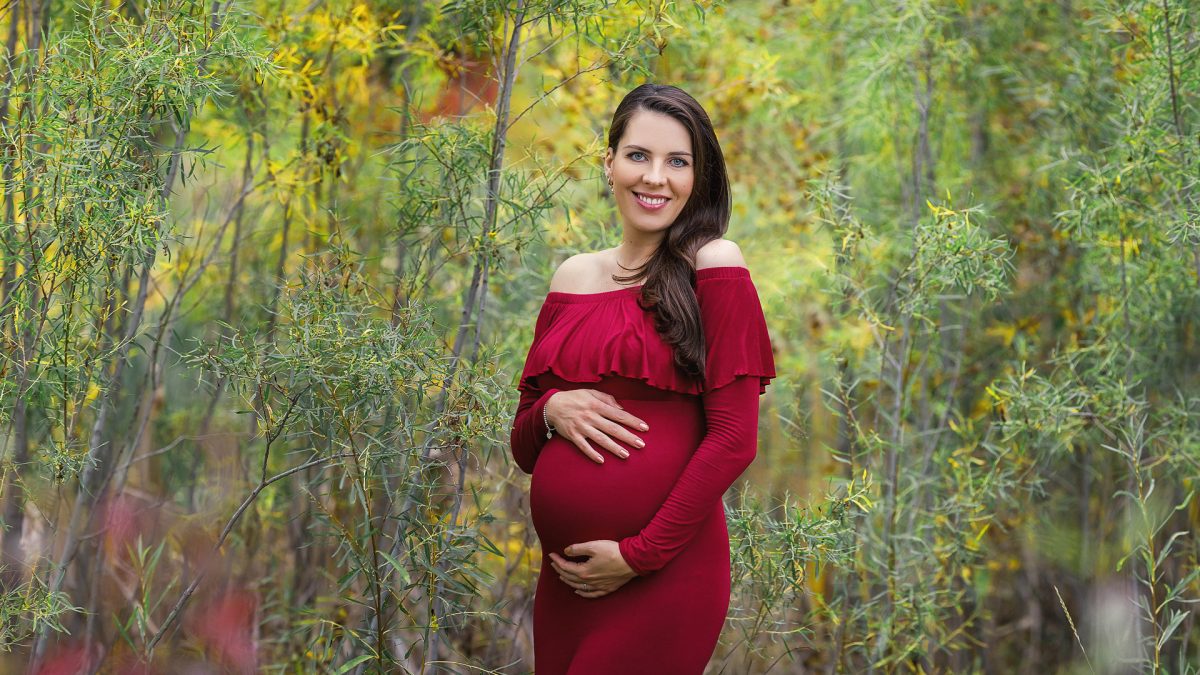 Mom-to-be in Calgary