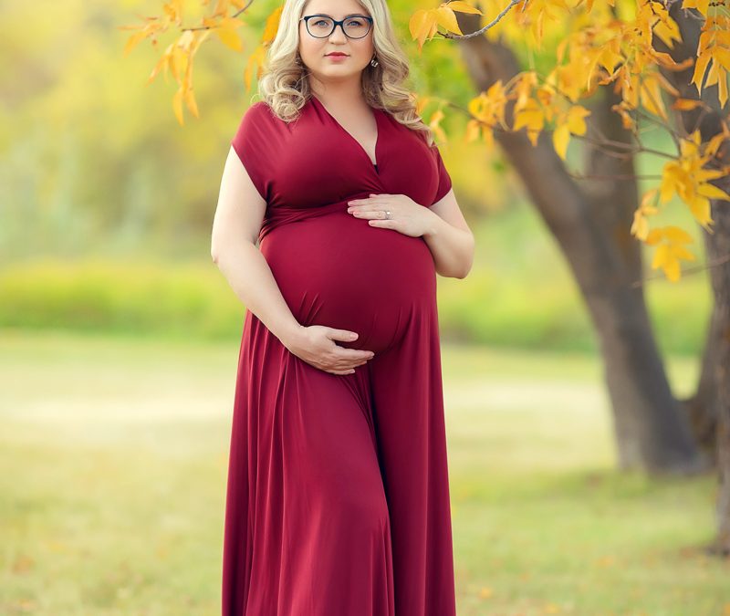Autumn Maternity photography Calgary