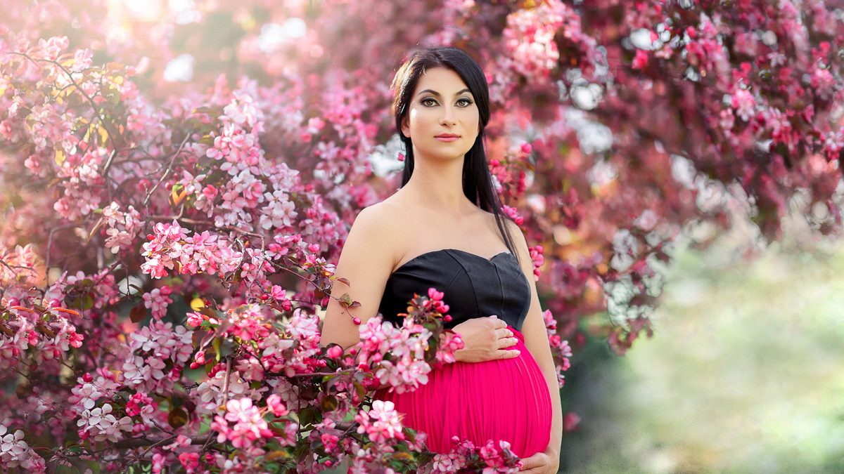 Maternity portrait Calgary