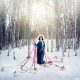 Winter maternity photographer Calgary